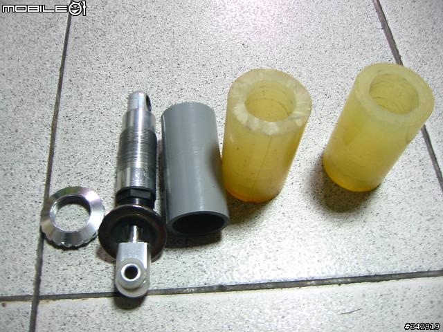 (土炮DIY) 軟尾巴變硬尾巴之~優力膠後避震器篇