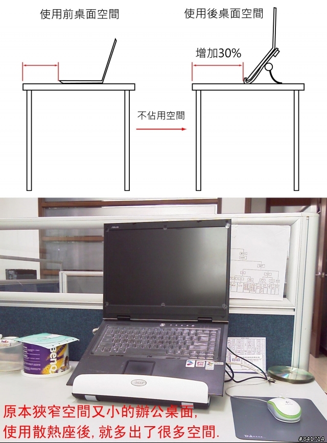 購入網路討論熱烈的 筆記型電腦 散熱座 實物分享...