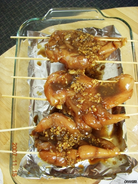 藍色北極熊的廚房~日式烤雞胸肉 11/13/2007