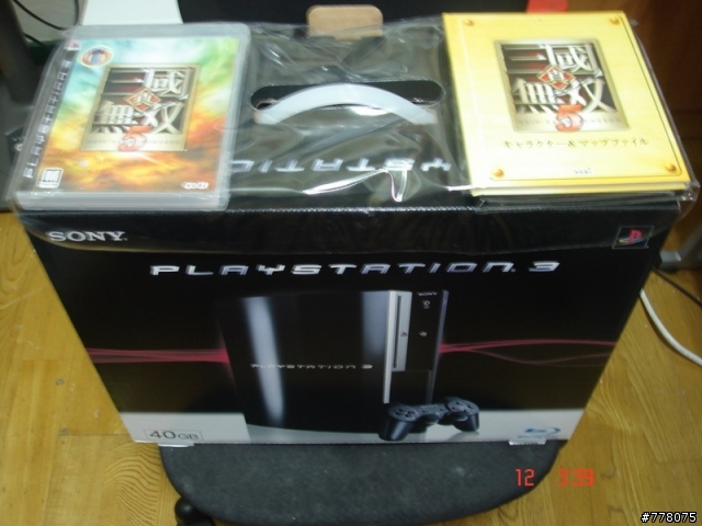 (重貼)PS3-40G清透黑之~亂開箱照..
