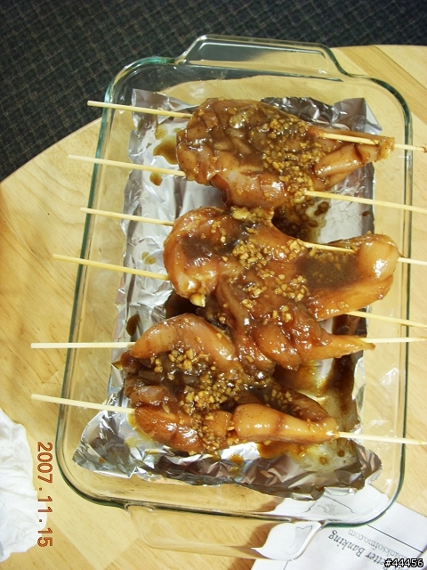 藍色北極熊的廚房~日式烤雞胸肉 11/13/2007
