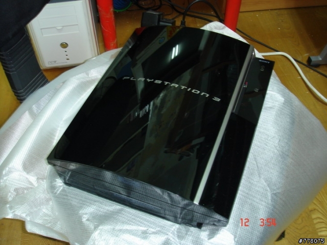 (重貼)PS3-40G清透黑之~亂開箱照..