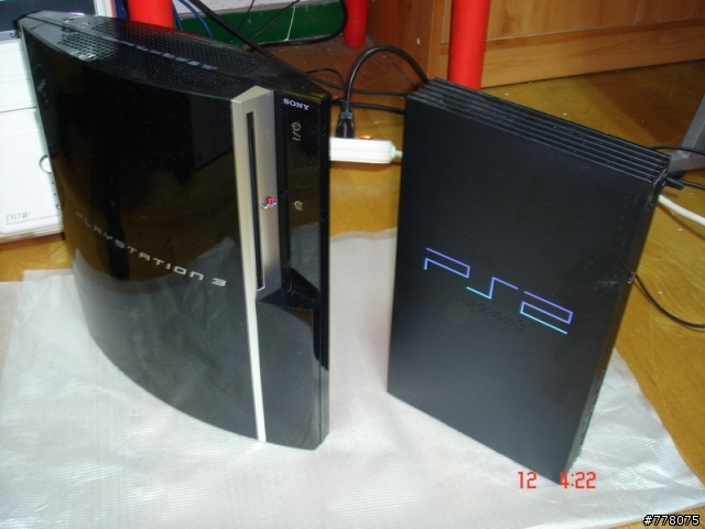 (重貼)PS3-40G清透黑之~亂開箱照..