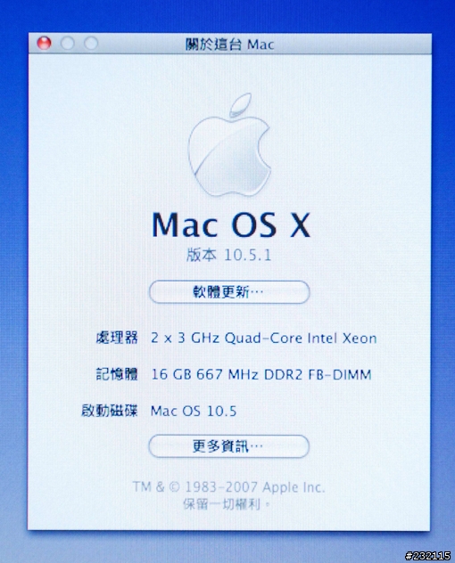 MAC PRO 8核+16G RAM