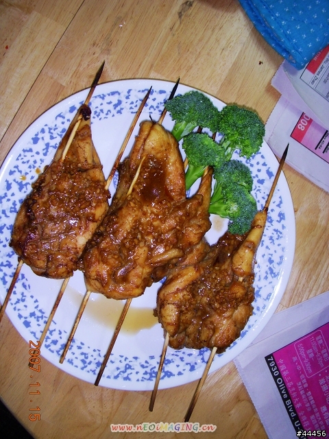 藍色北極熊的廚房~日式烤雞胸肉 11/13/2007