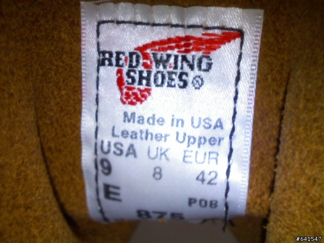 我最貴的鞋 RED WING 875(新增使用心得)