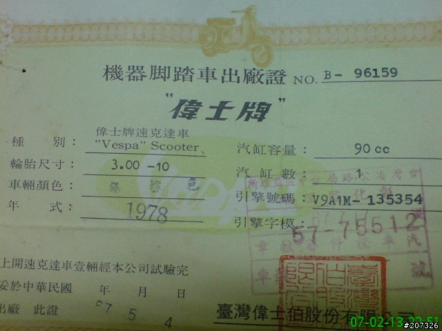 騎著偉士牌去衝浪~~GOGO..