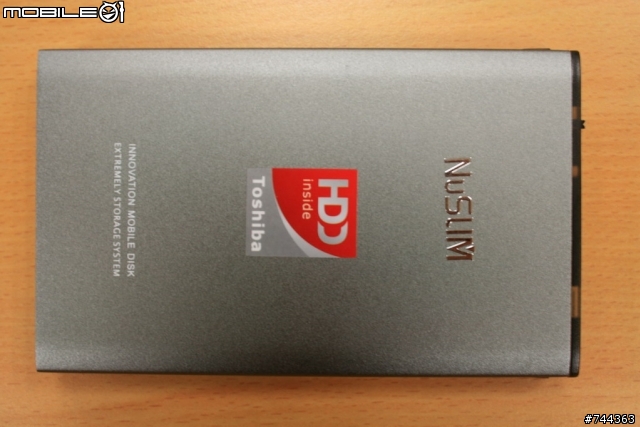 Toshiba NuSLIM 外接式硬碟讓我大失望