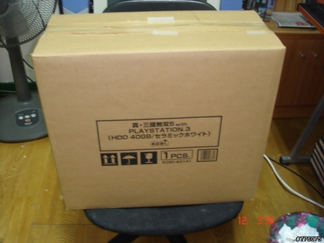 (重貼)PS3-40G清透黑之~亂開箱照..