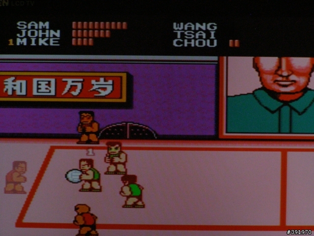 任天堂懷舊遊戲之二"熱血高校躲避球"