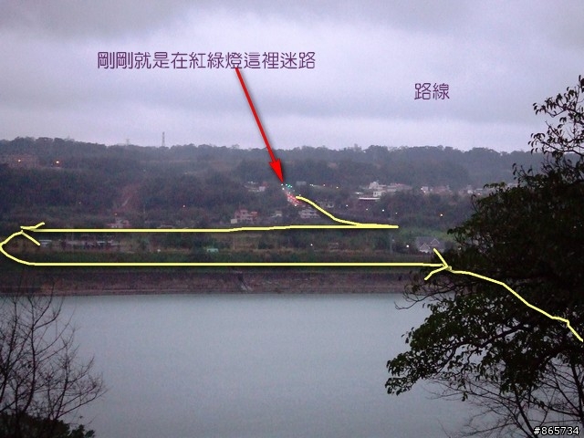 麥可 一隻腳完成石門水庫之旅