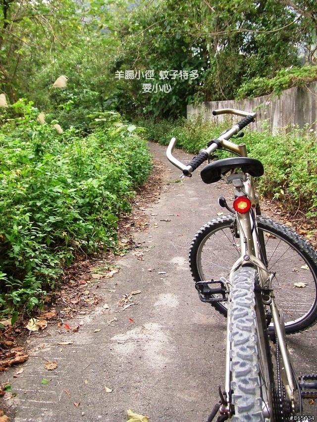 麥可 一隻腳完成石門水庫之旅