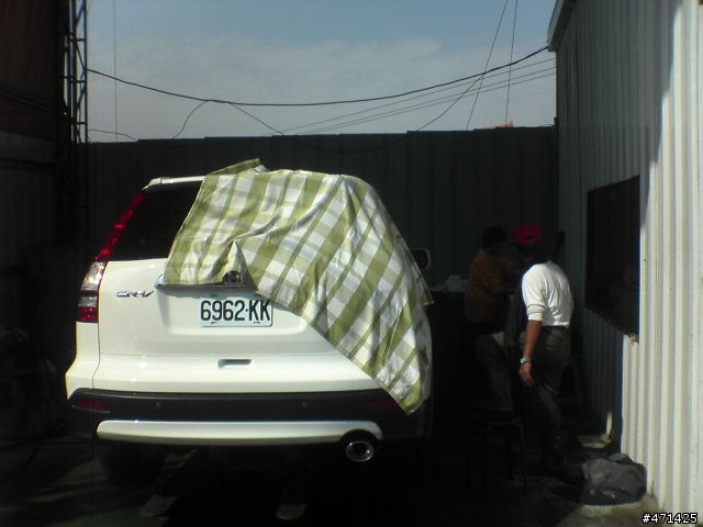 CRV3 新車底盤阻泥防鏽隔音施工