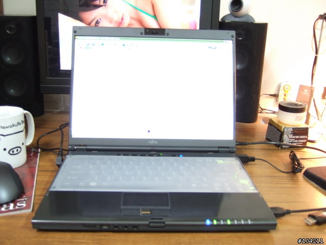 很高興的加入Fujitsu家族.... S6510B