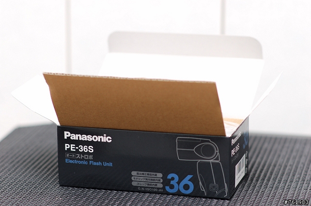 <初次開箱>AUTO閃光燈Panasonic PE-36S
