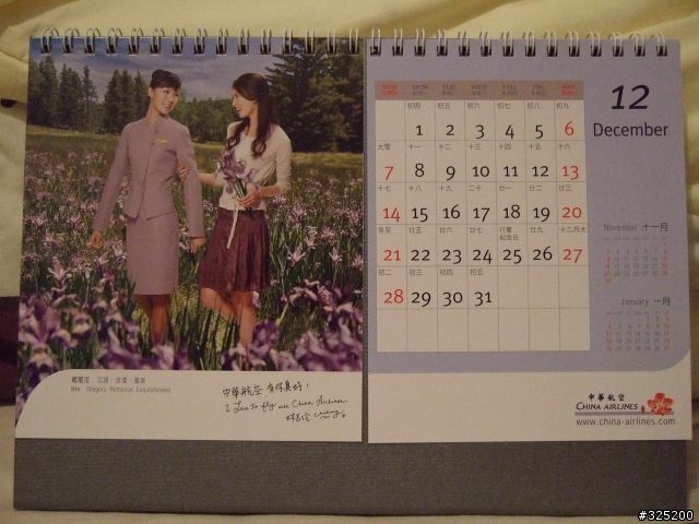 美麗的志玲姊姊2008桌曆