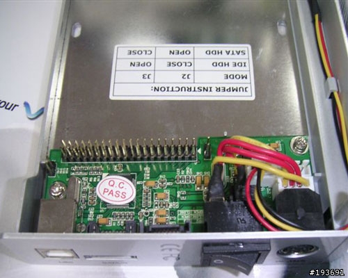 新買的3.5吋外接盒