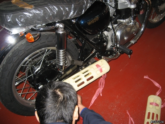 12/14終於入手囉~KAWASAKI 川崎W650相關圖片分享~~