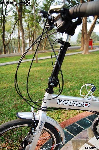 2008年改版 VENZO 2028 高c/p值21變速小折 附背馬鞍袋的後勤用2017