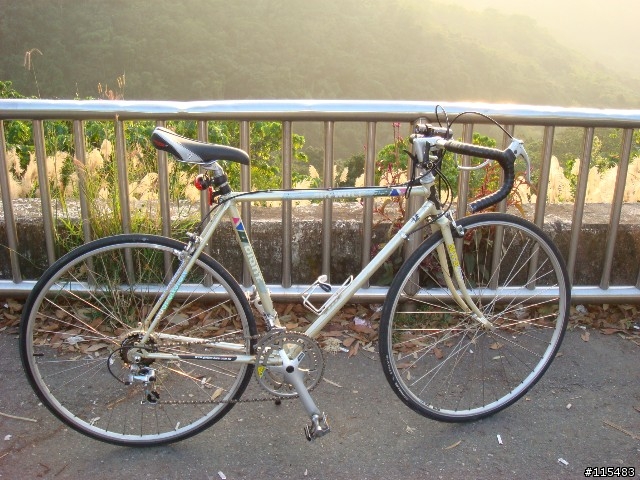 (分享)我的第一台鋼管公路車Giant AIRWOLF.......