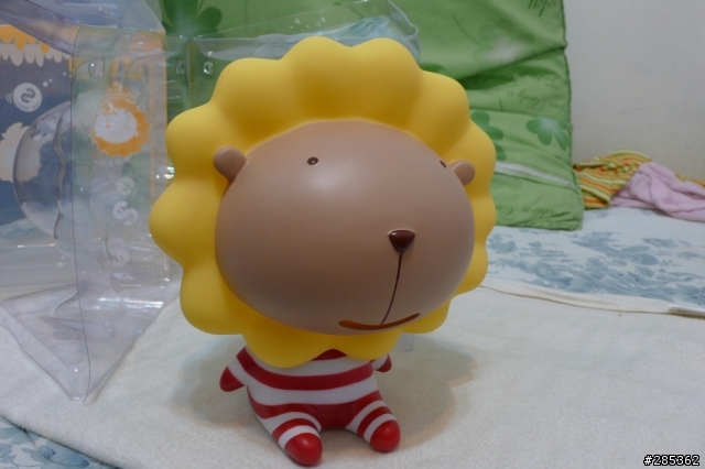 奶油獅存錢筒(大隻的喲^^")