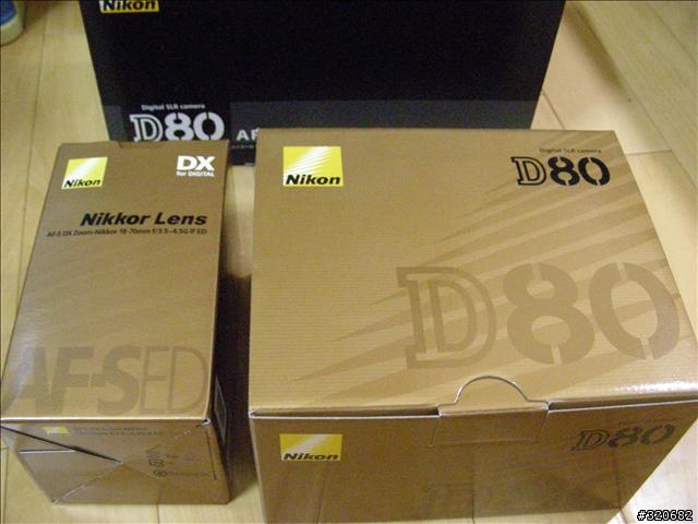 D80 開箱記