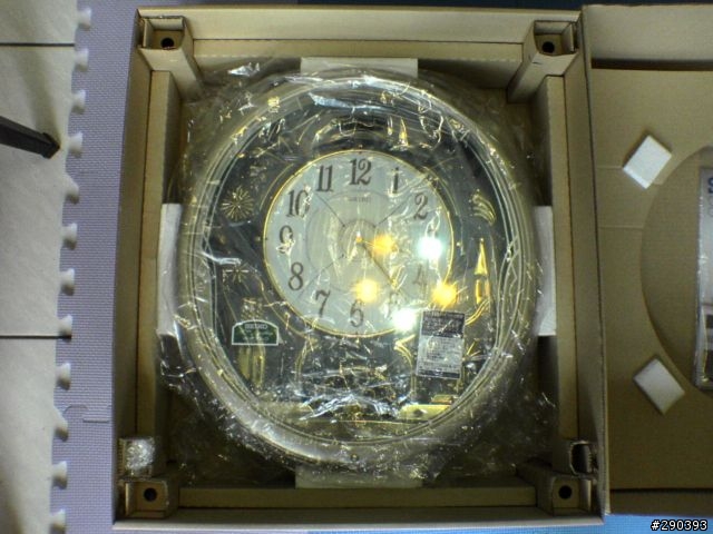 高貴華麗~SEIKO 電波時計掛鐘RE-561S開箱文!