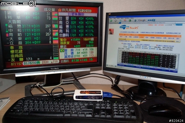 什麼都要兩個,螢幕當然也要兩個 – 凱捷USB外接顯示卡