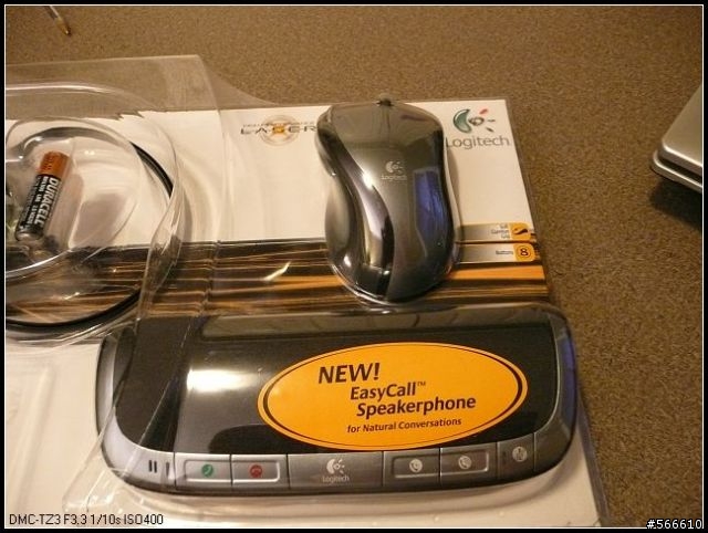 分享...Logitech Easy Call Desktop滑鼠鍵盤combo
