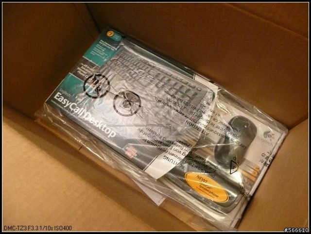 分享...Logitech Easy Call Desktop滑鼠鍵盤combo