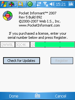 ****PocketInformant 2007 免費派送---只限兩日****