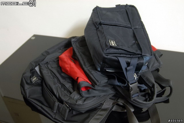 分享-新入手HEADPORTER TANKER New Waist Bag-湛藍款-圖多