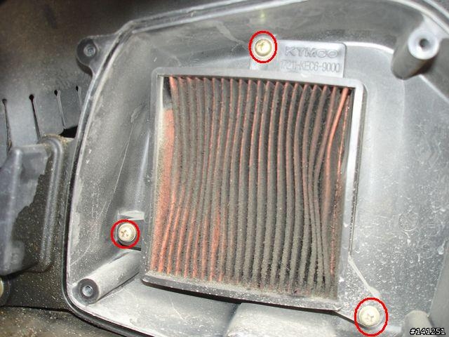 鐵克諾Techno GT 150-空氣濾清器更換教學