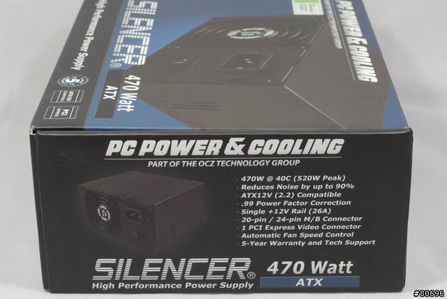 PC Power & Cooling SILENCER 470W電源供應器簡介及測試