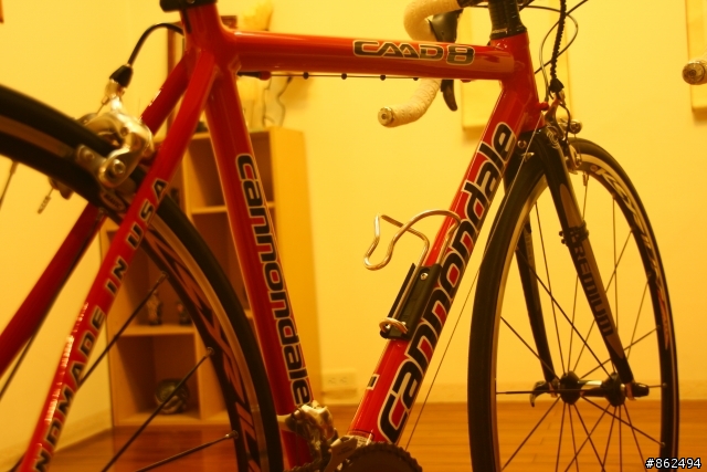 CANNONDALE CAAD 8國外法拉利紅紀念版 LIQUIGAS車迷簽到處