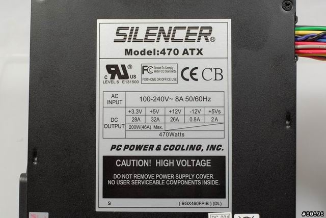 PC Power & Cooling SILENCER 470W電源供應器簡介及測試
