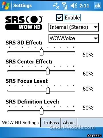 改善你的喇叭及耳機音效 SRS WOWHD (equalizer)