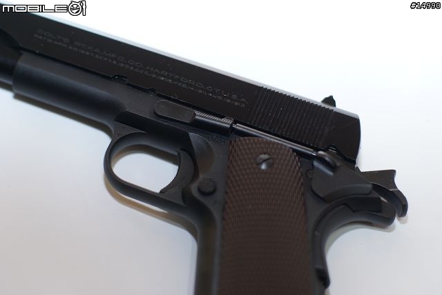 清脆的擊錘聲:KSC M1911A1 全金屬版本 (有射擊影片)