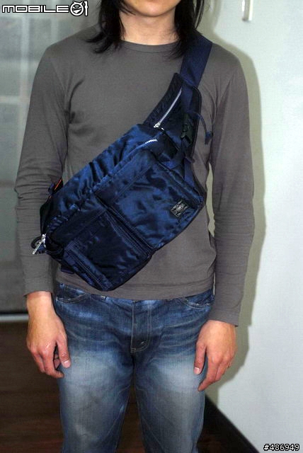 分享-新入手HEADPORTER TANKER New Waist Bag-湛藍款-圖多