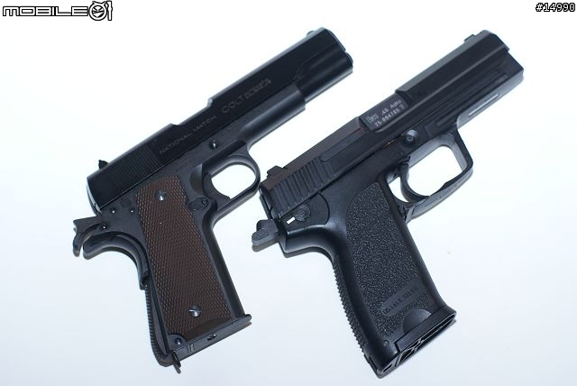 清脆的擊錘聲:KSC M1911A1 全金屬版本 (有射擊影片)