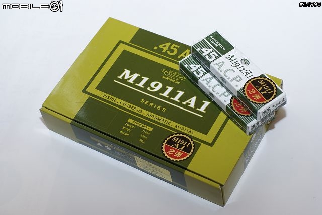清脆的擊錘聲:KSC M1911A1 全金屬版本 (有射擊影片)