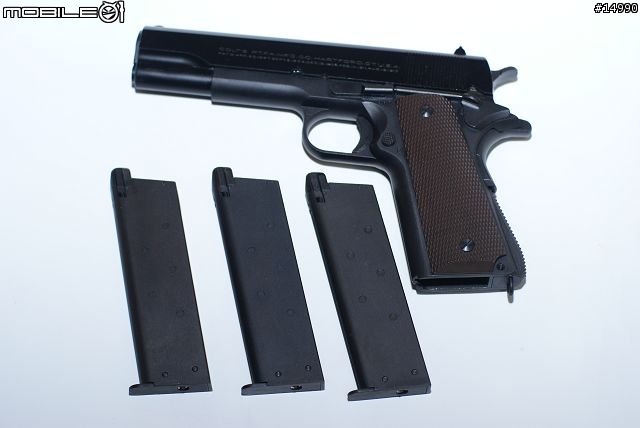 清脆的擊錘聲:KSC M1911A1 全金屬版本 (有射擊影片)