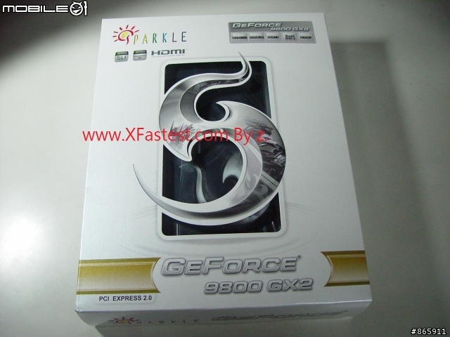 nVIDIA GeForce 9800GX2 1GB NDA解禁簡單測試