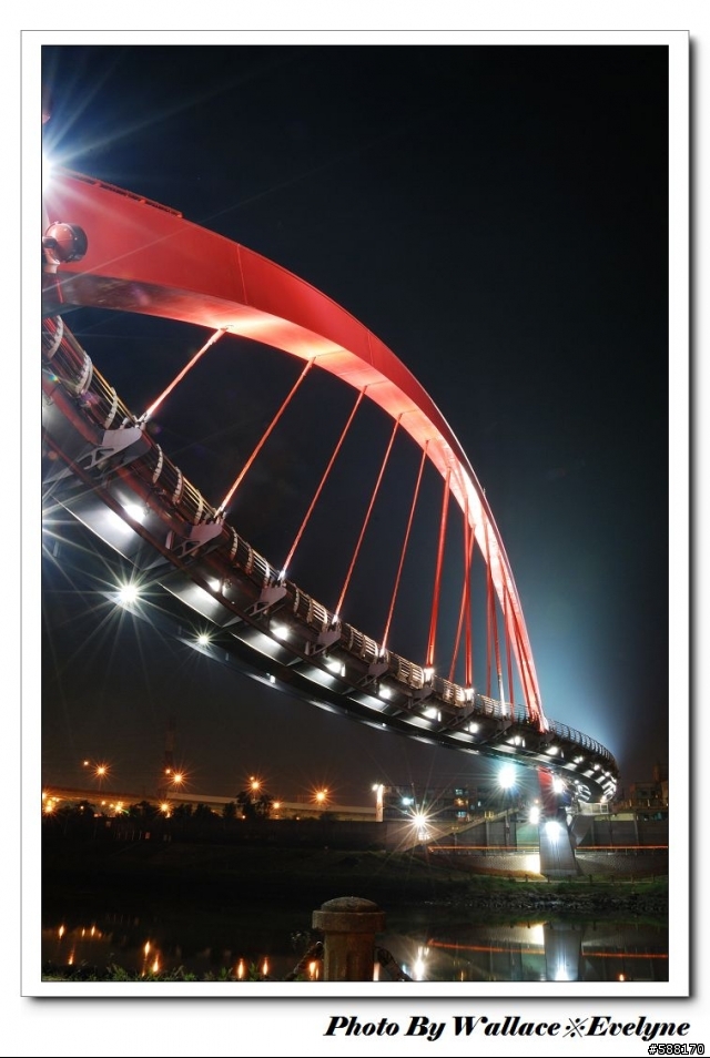 夜拍再一發~台北彩虹橋!D80+KIT18-135之旅