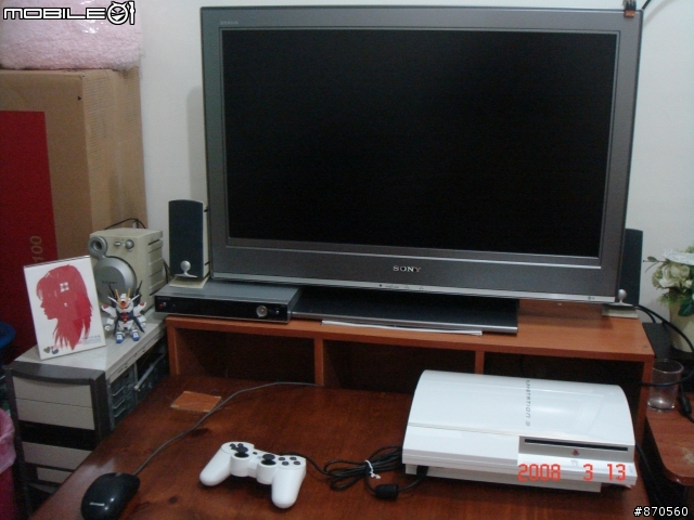<小小分享>SONY BRAVIA 32V3100 & PS3