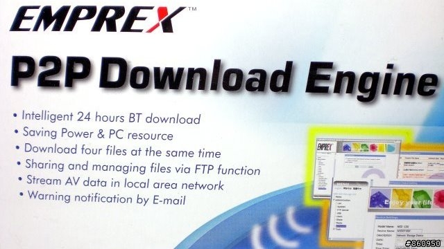 迷你小變態,EMPREX NSD-100 P2P下載器