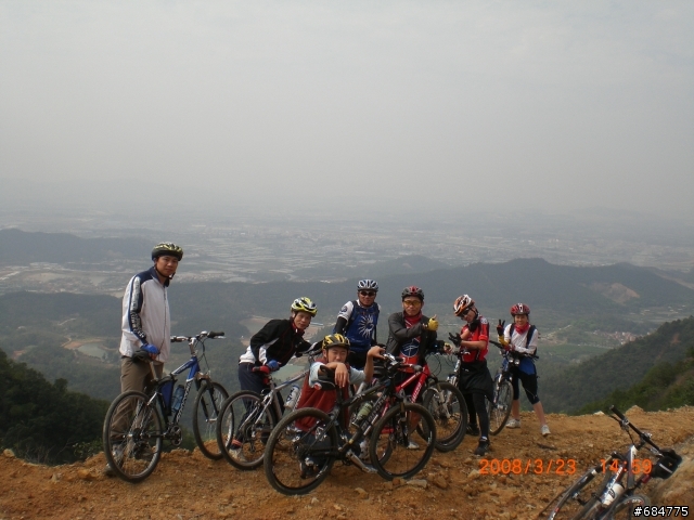 廣東佛山的台勞 騎行佛山第一峰 行程分享