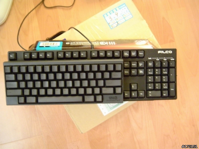 冷門小鍵盤PFU HHKB Professional2,不專業貼圖及一點點簡介