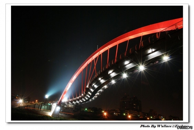 夜拍再一發~台北彩虹橋!D80+KIT18-135之旅