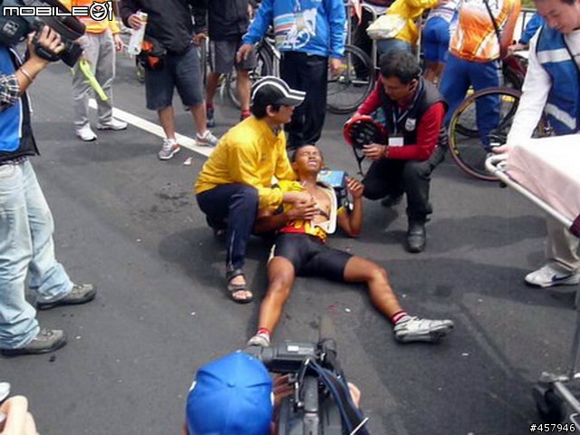 2008國際自由車環台大賽 ESPN轉播側寫